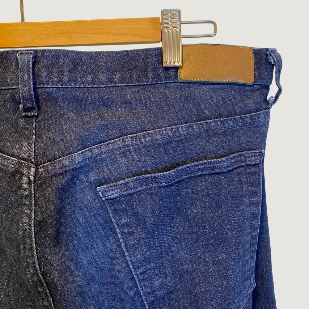 Dearborn Jeans Tailored Fit Mens 33x36 Dark Wash Excellent Stretch Denim